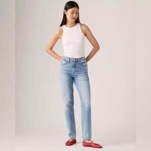 Levi’s Mom Jeans Baggy 90s High Rise Blue Tappered